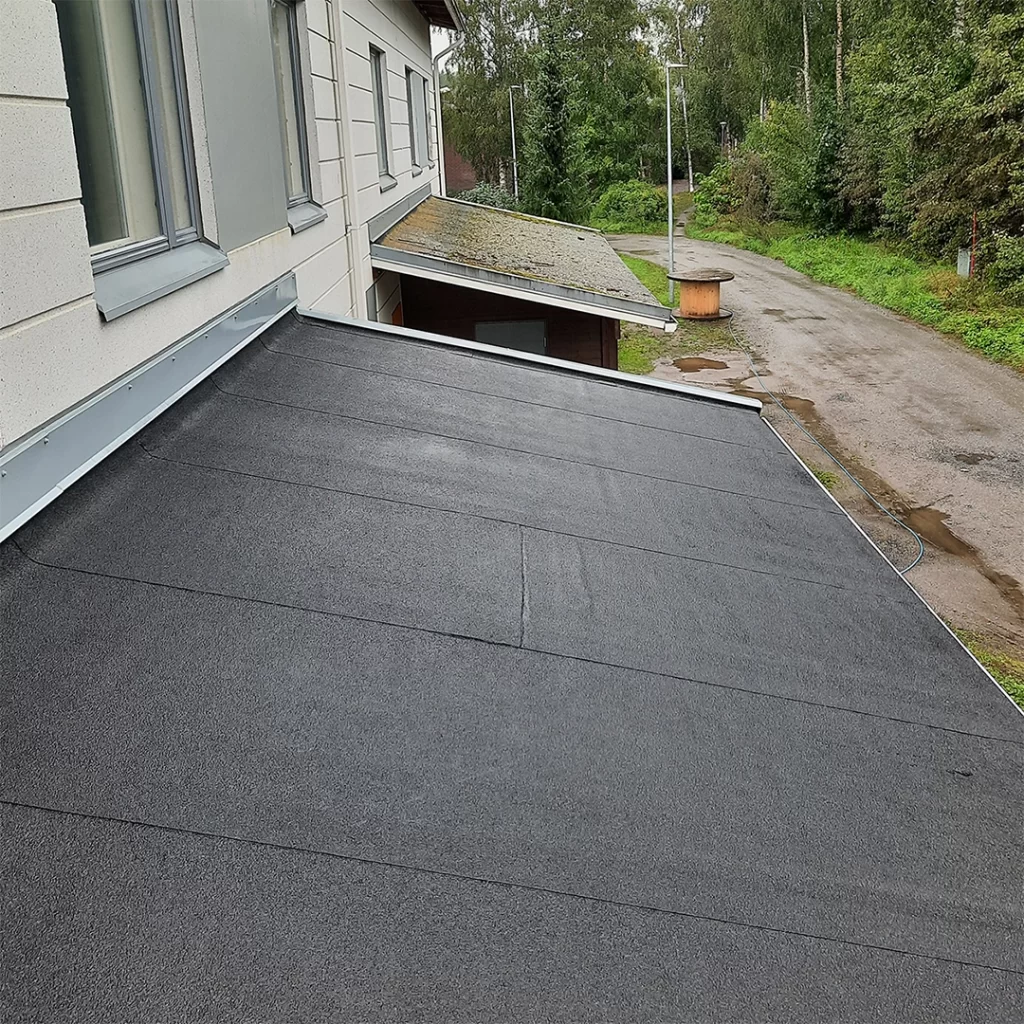 Huopakatto jonka Binta on puhdistanut